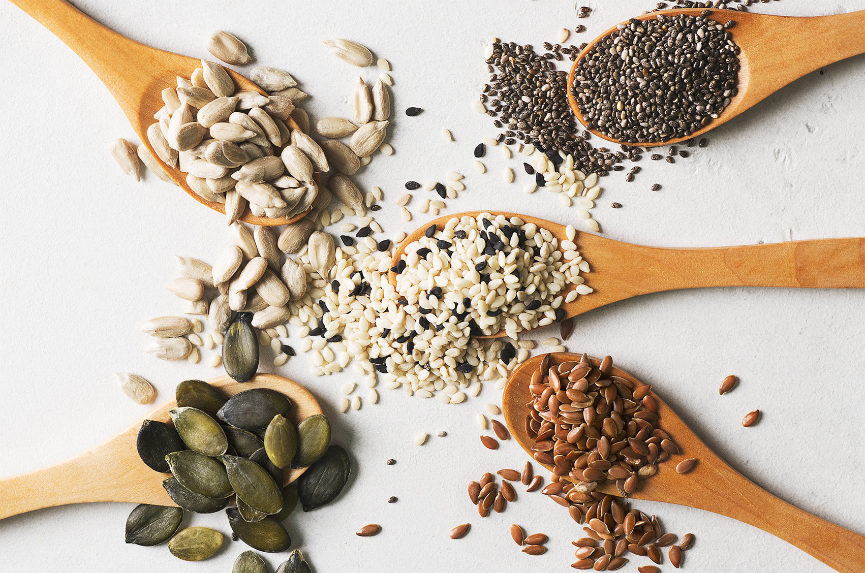 Organic Chia, Flax, Sunflower, Pumpkin Seeds