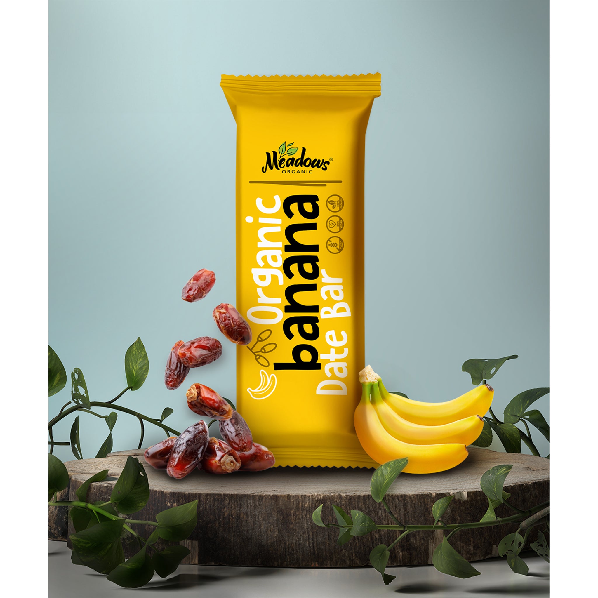 Organic Banana Date Bar