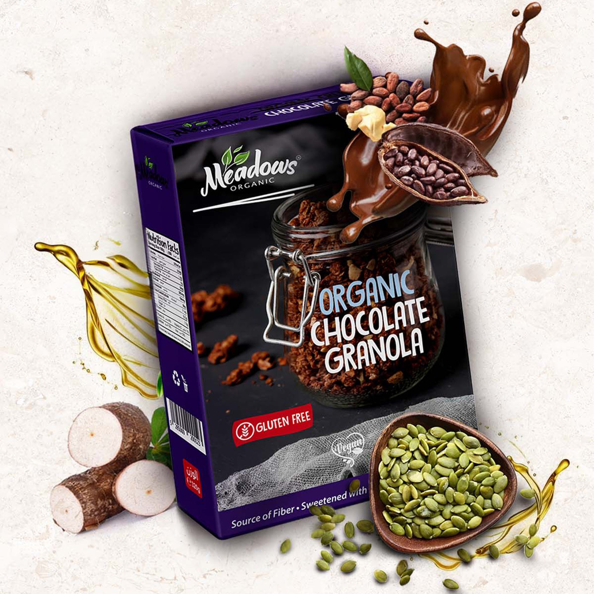 Organic Gluten Free Chocolate Granola