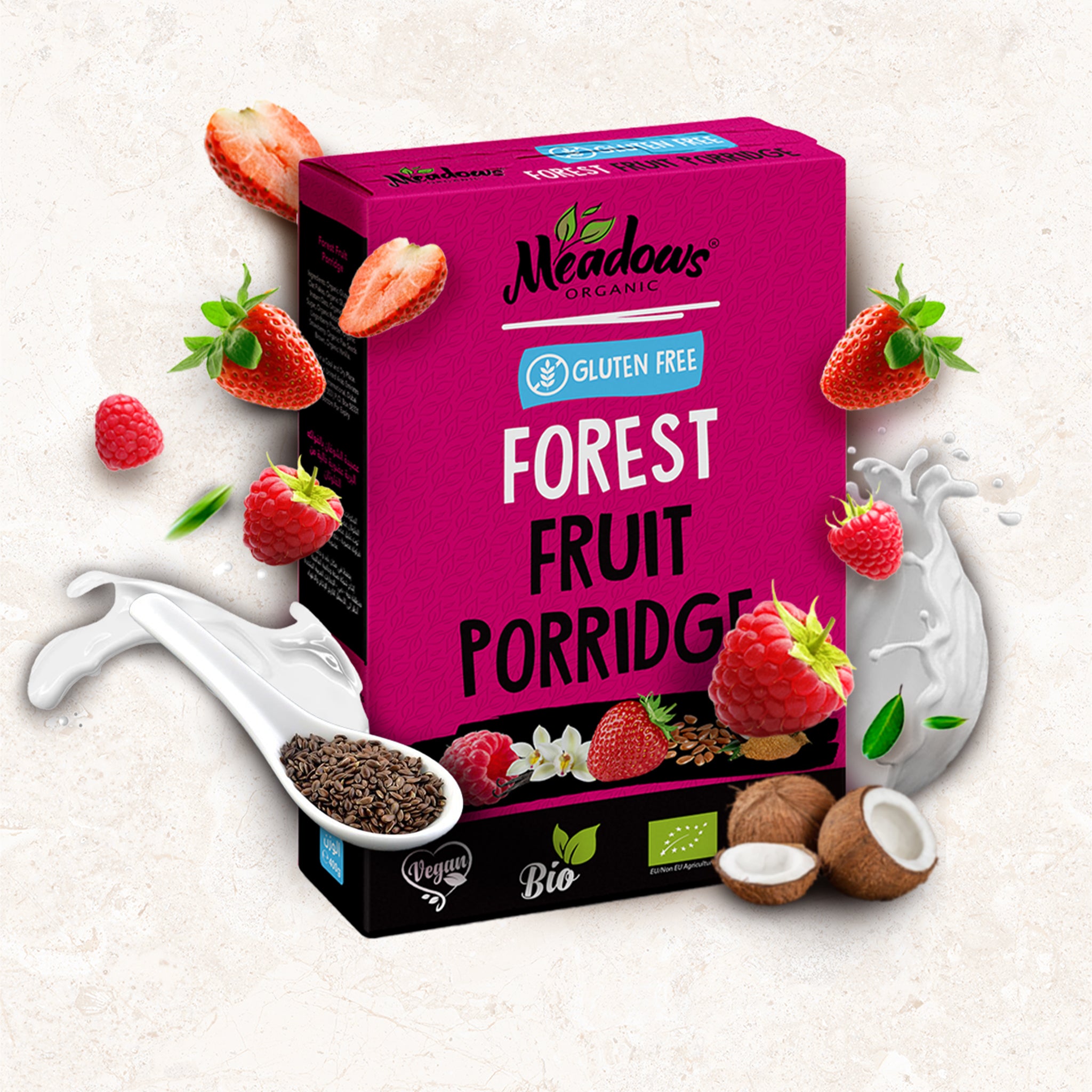 Organic Gluten Free Forest Fruit Porridge