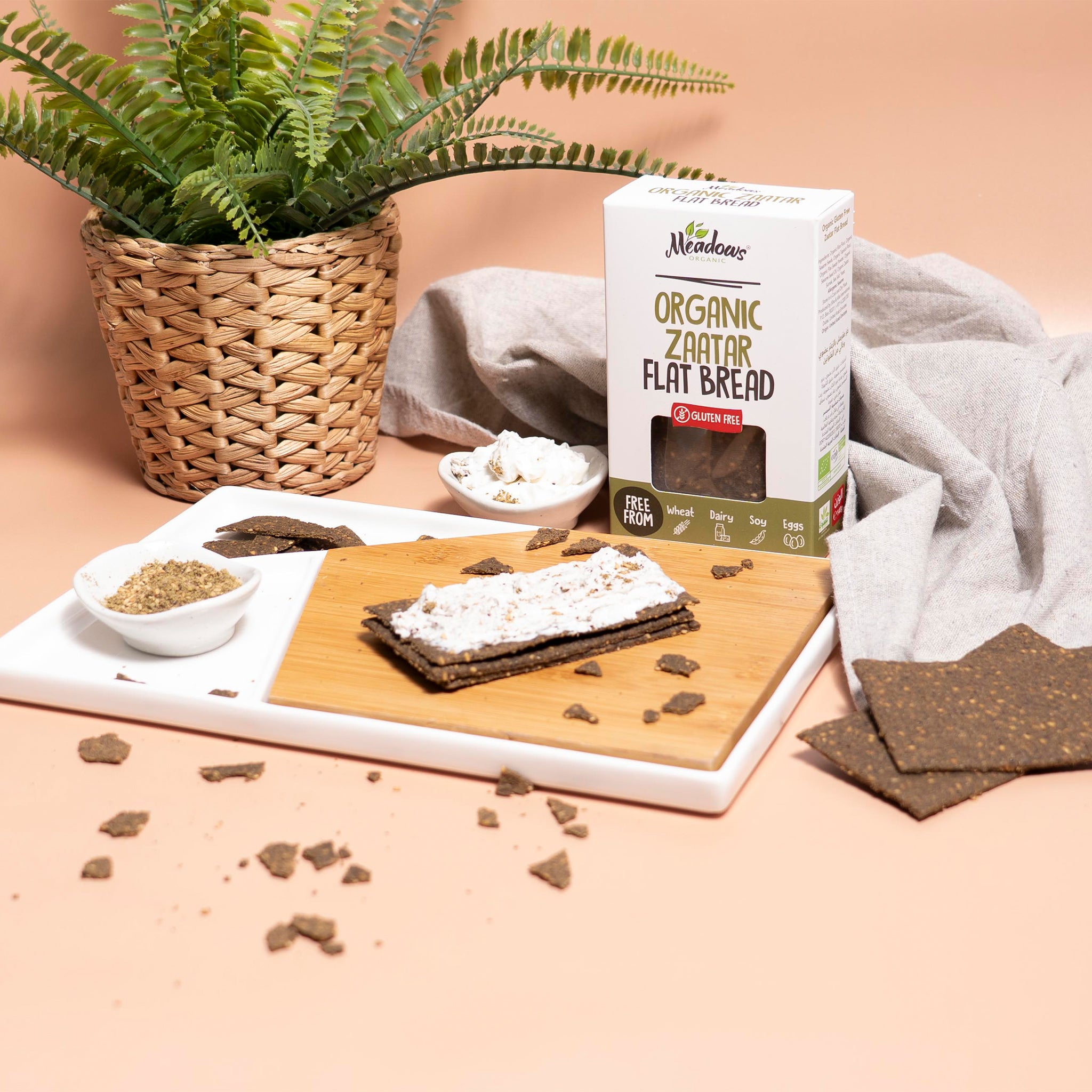 Organic Gluten Free Zaatar Flat Bread